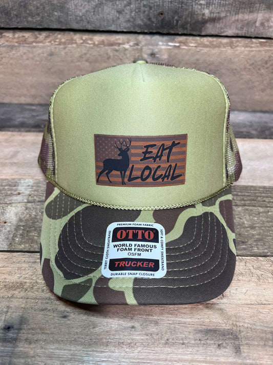 "EAT LOCAL" HAT