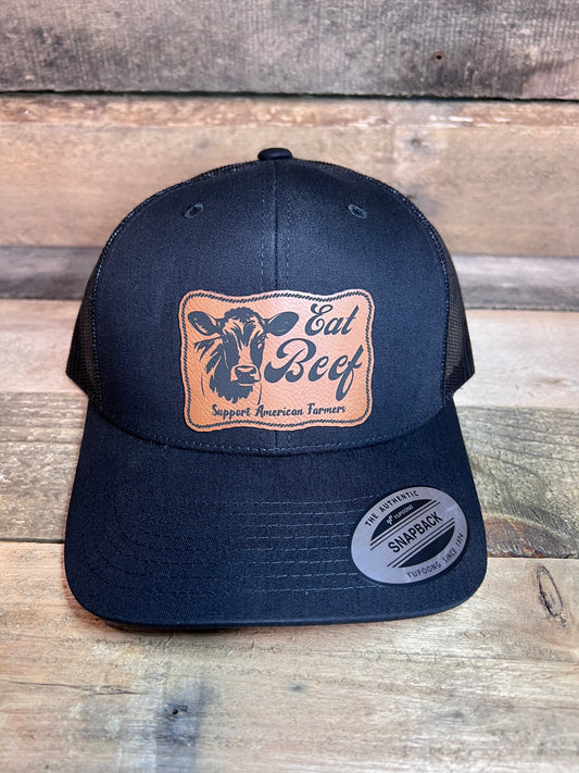 "EAT BEEF" HAT